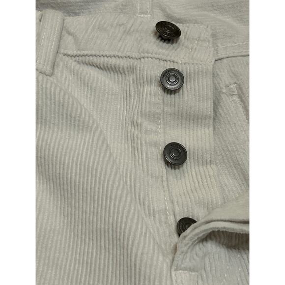 Vince Corduroy Straight Cropped Leg Button Fly Pants - Picture 4 of 7